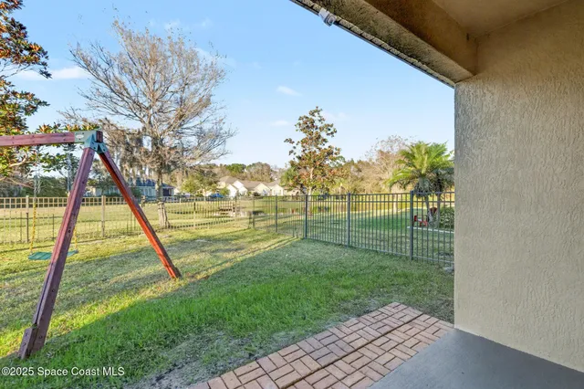 a view of outdoor space with garden