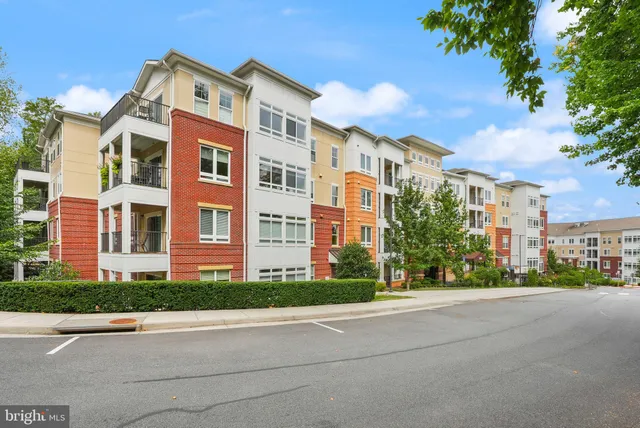 a front view of a building