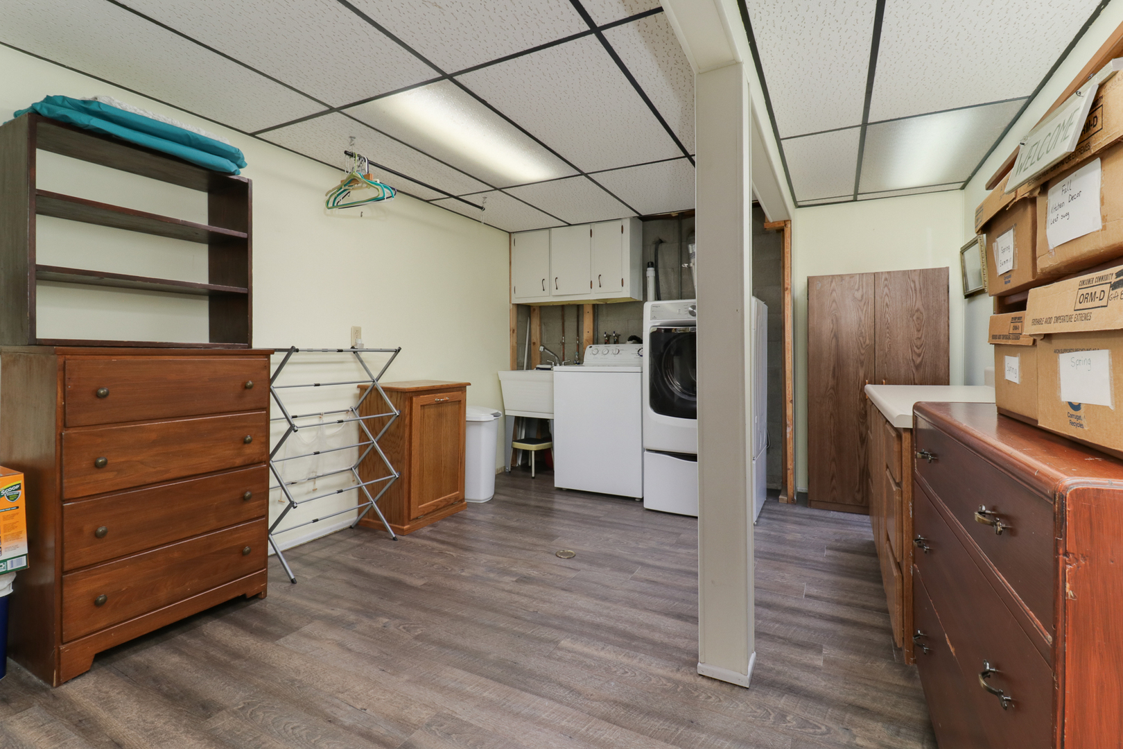 502 Jersey Avenue Normal, IL 61761 - Photo 28 of 46 a kitchen with cabinets and wooden floor