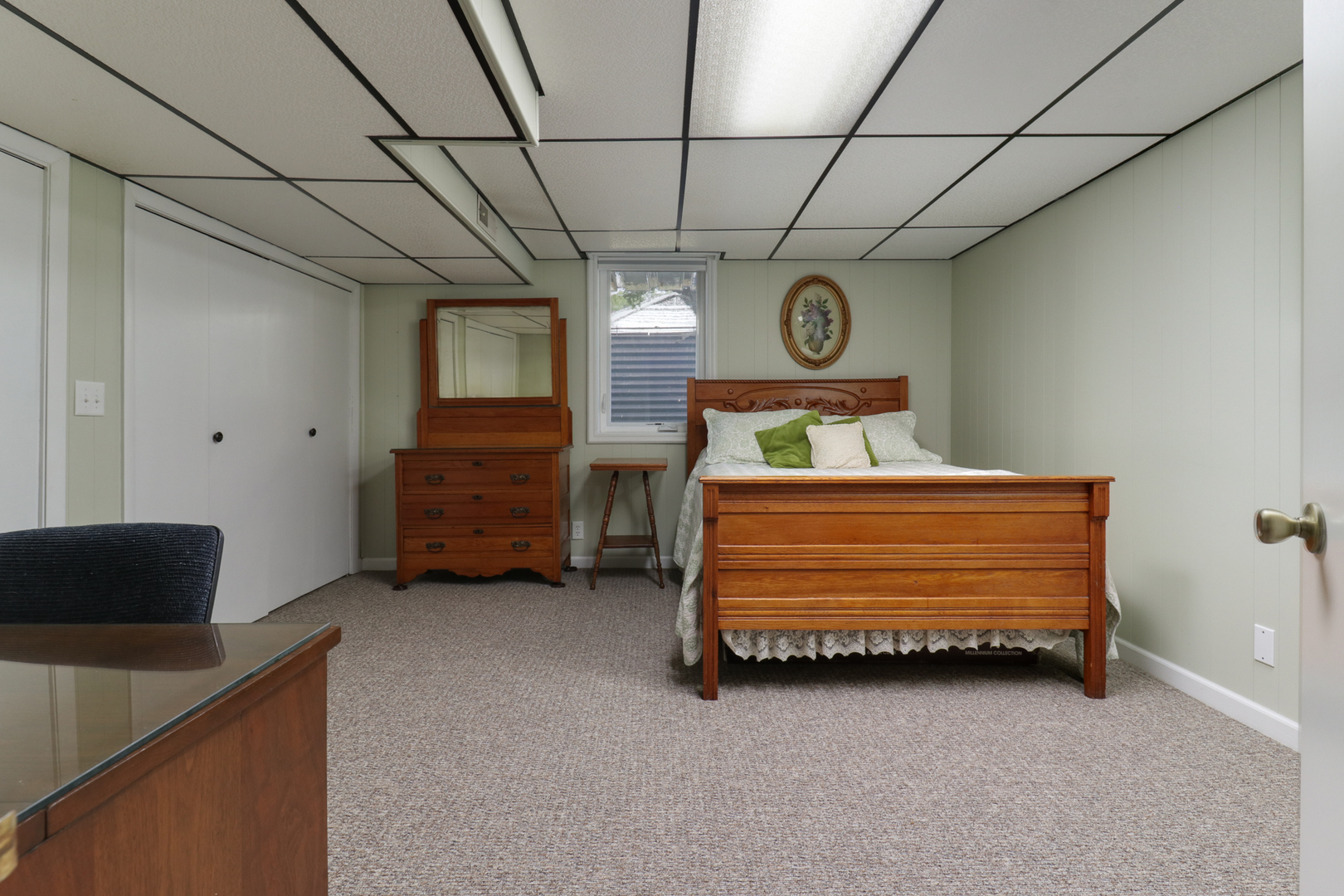 502 Jersey Avenue Normal, IL 61761 - Photo 30 of 46 a bedroom with furniture and a bed