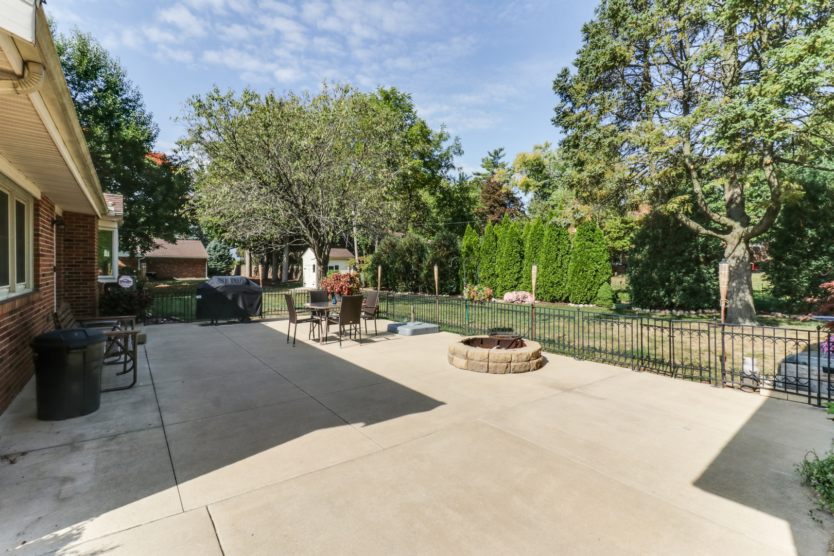 502 Jersey Avenue Normal, IL 61761 - Photo 38 of 46 a view of a backyard with sitting area