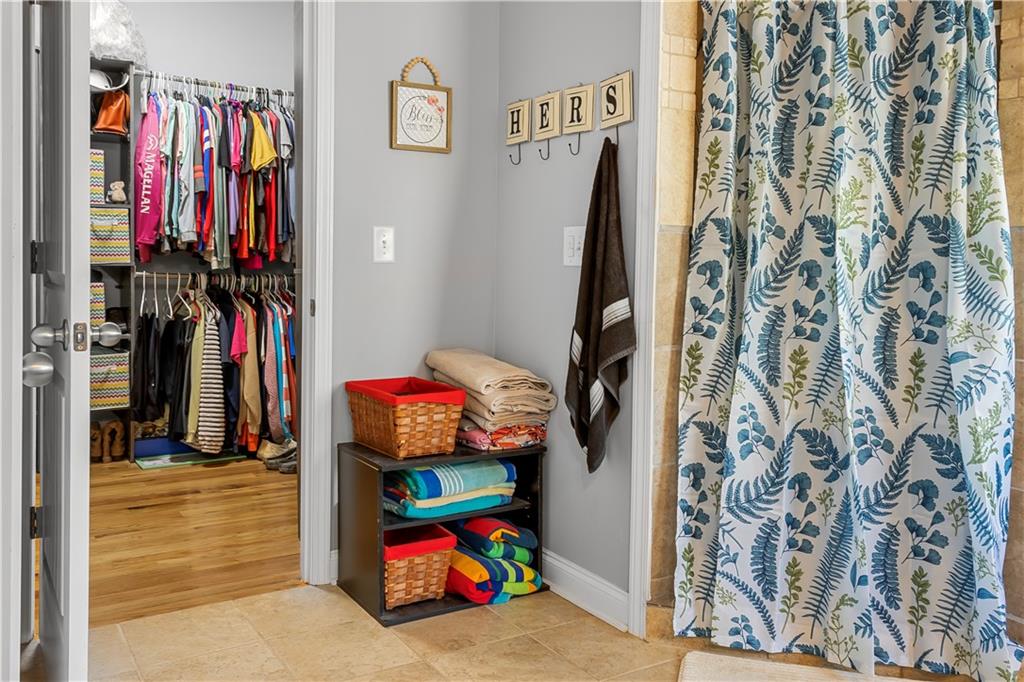 235 Brooks Road Pendergrass, GA 30567 - Photo 16 of 33 a view of a closet with storage