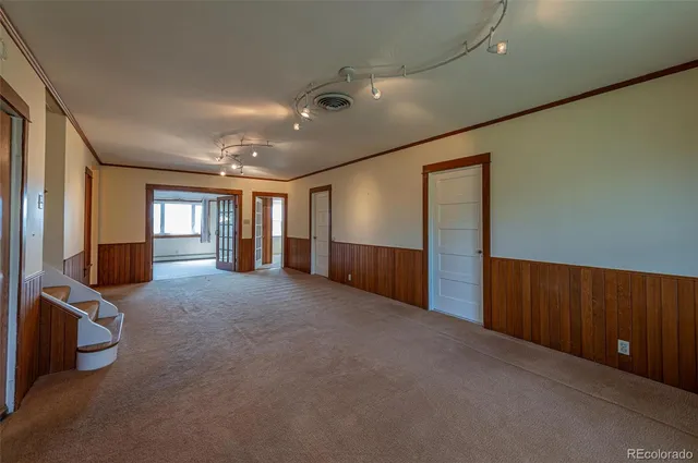 a view of livingroom with hardwood floor
