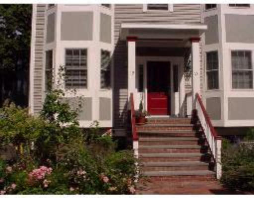 21 Harris Street, Unit 2 Somerville, MA 02140 - Photo 1 of 13 a front view of a house with a garden