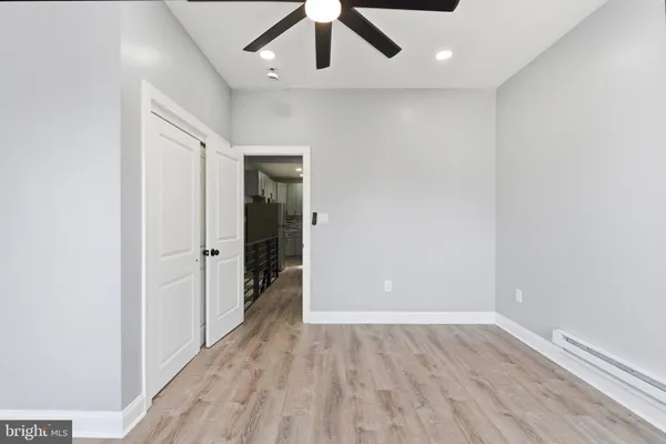 wooden floor in an empty room