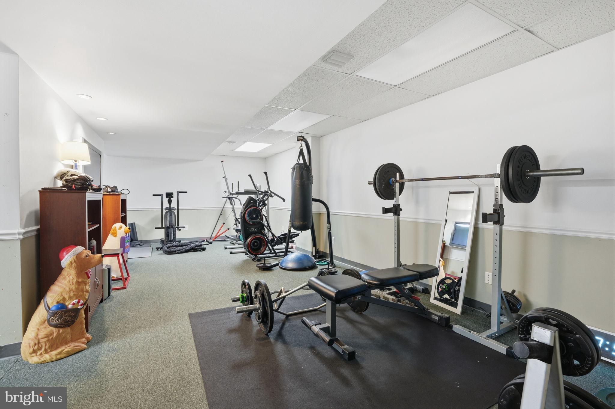 36 Moray Lane Sewell, NJ 08080 - Photo 32 of 40 a view of a room with gym equipment