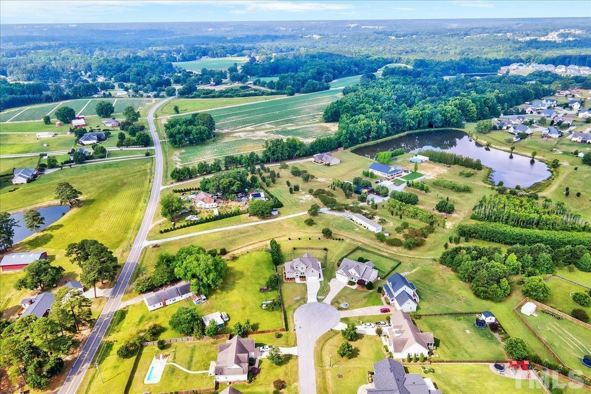 97 Baldwin Ridge Court Willow Spring, NC 27592 - Photo 40 of 46 a view of a city with mountains in the background