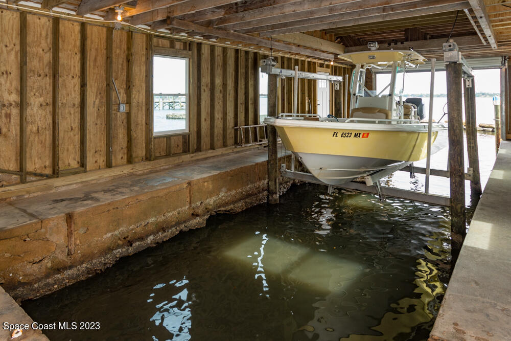 709 Rockledge Drive Rockledge, FL 32955 - Photo 85 of 102 Boat in boathouse