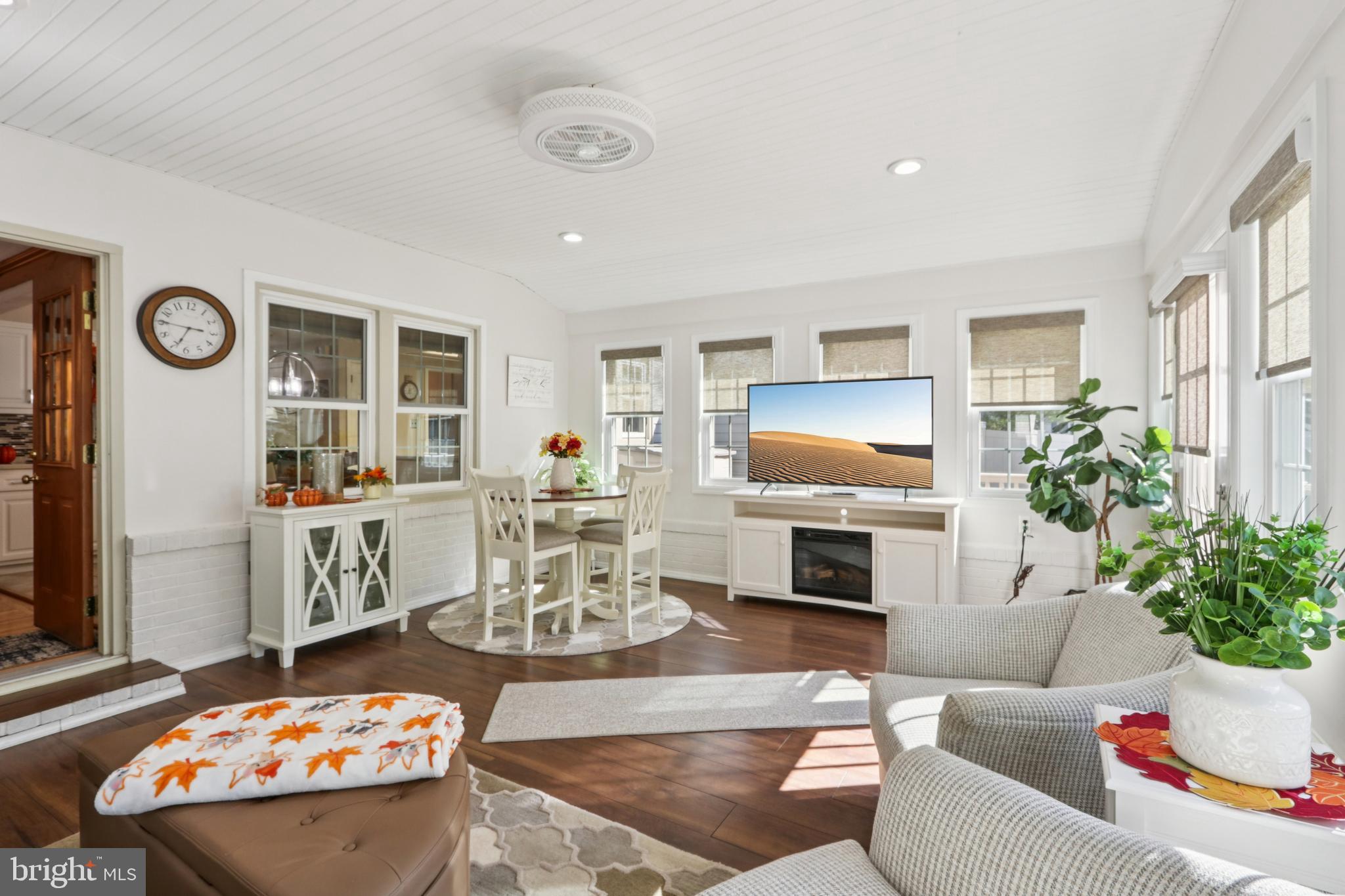 102 Partree Road Cherry Hill, NJ 08003 - Photo 13 of 87 a living room with furniture and a flat screen tv