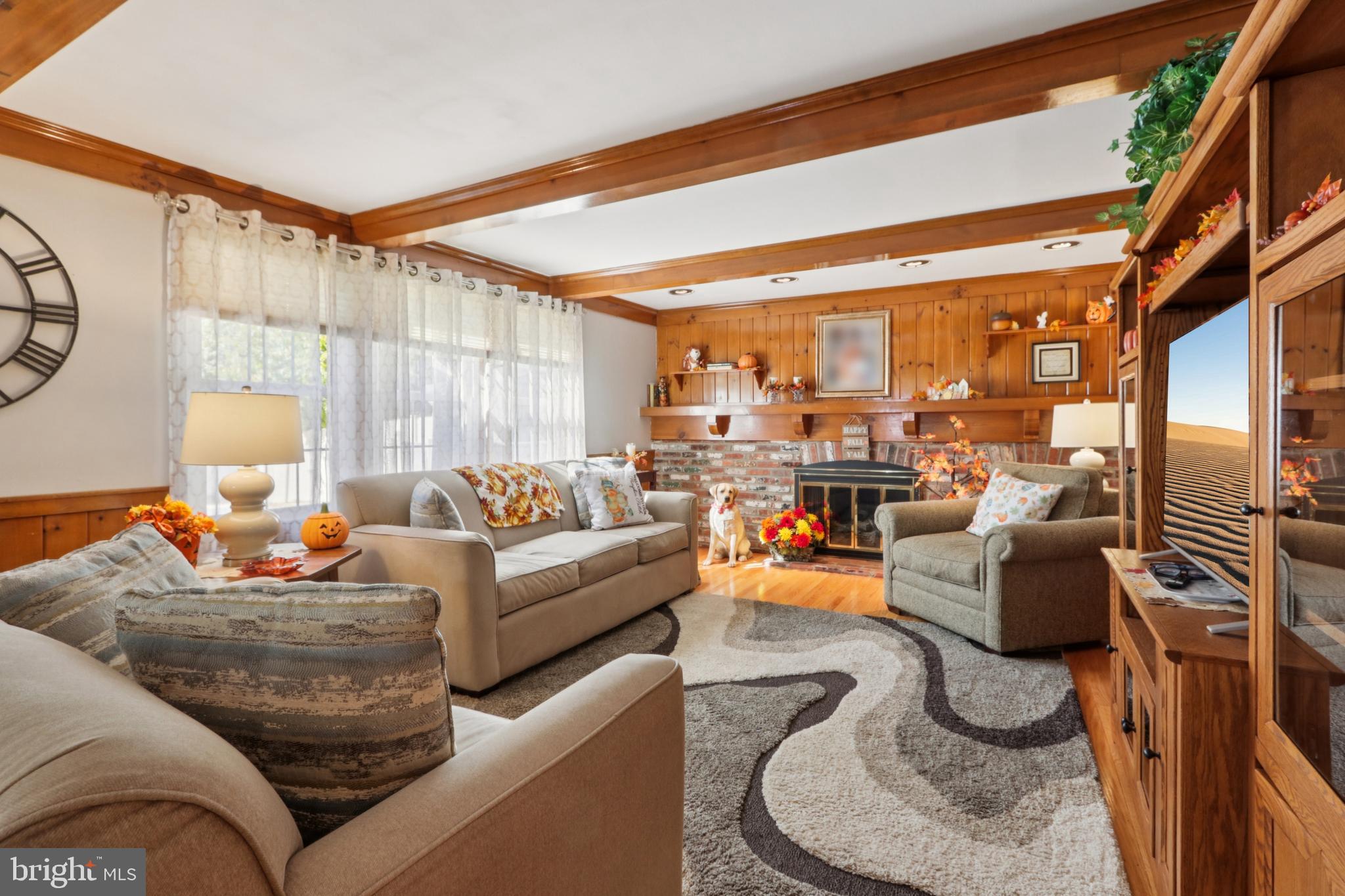 102 Partree Road Cherry Hill, NJ 08003 - Photo 16 of 87 a living room with furniture and a large window
