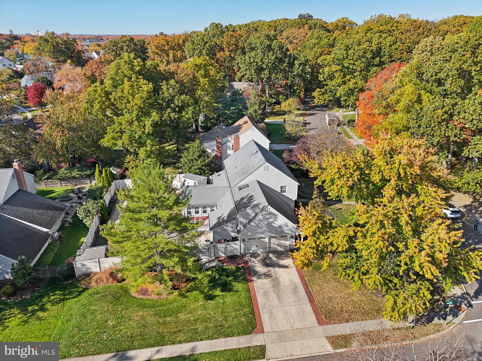 102 Partree Road Cherry Hill, NJ 08003 - Photo 68 of 87 an aerial view of a house with a yard