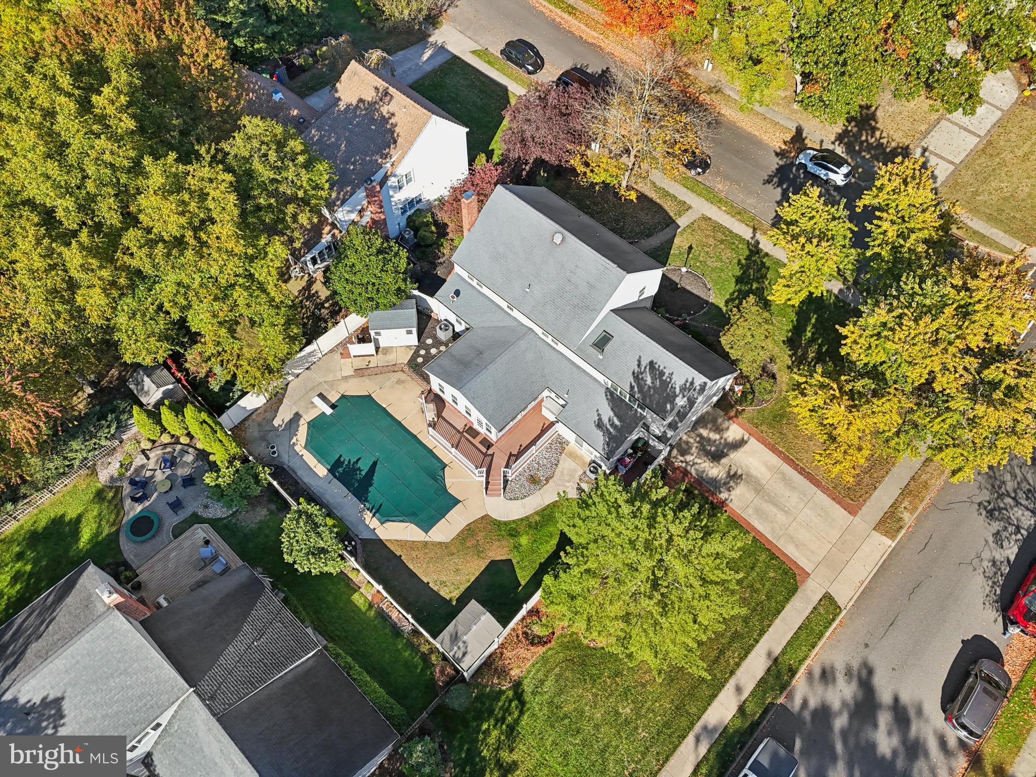 102 Partree Road Cherry Hill, NJ 08003 - Photo 76 of 87 an aerial view of a house with a yard
