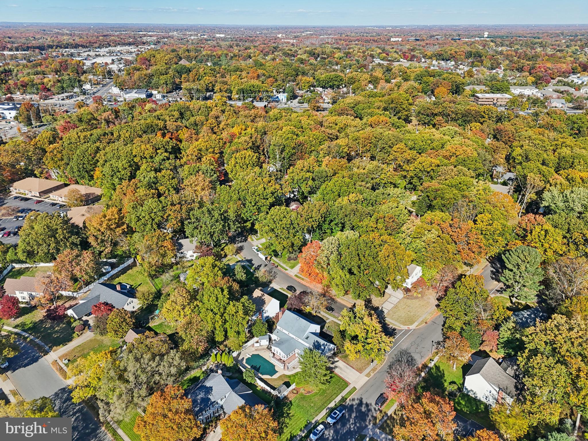 102 Partree Road Cherry Hill, NJ 08003 - Photo 77 of 87 an aerial view of residential houses with outdoor space