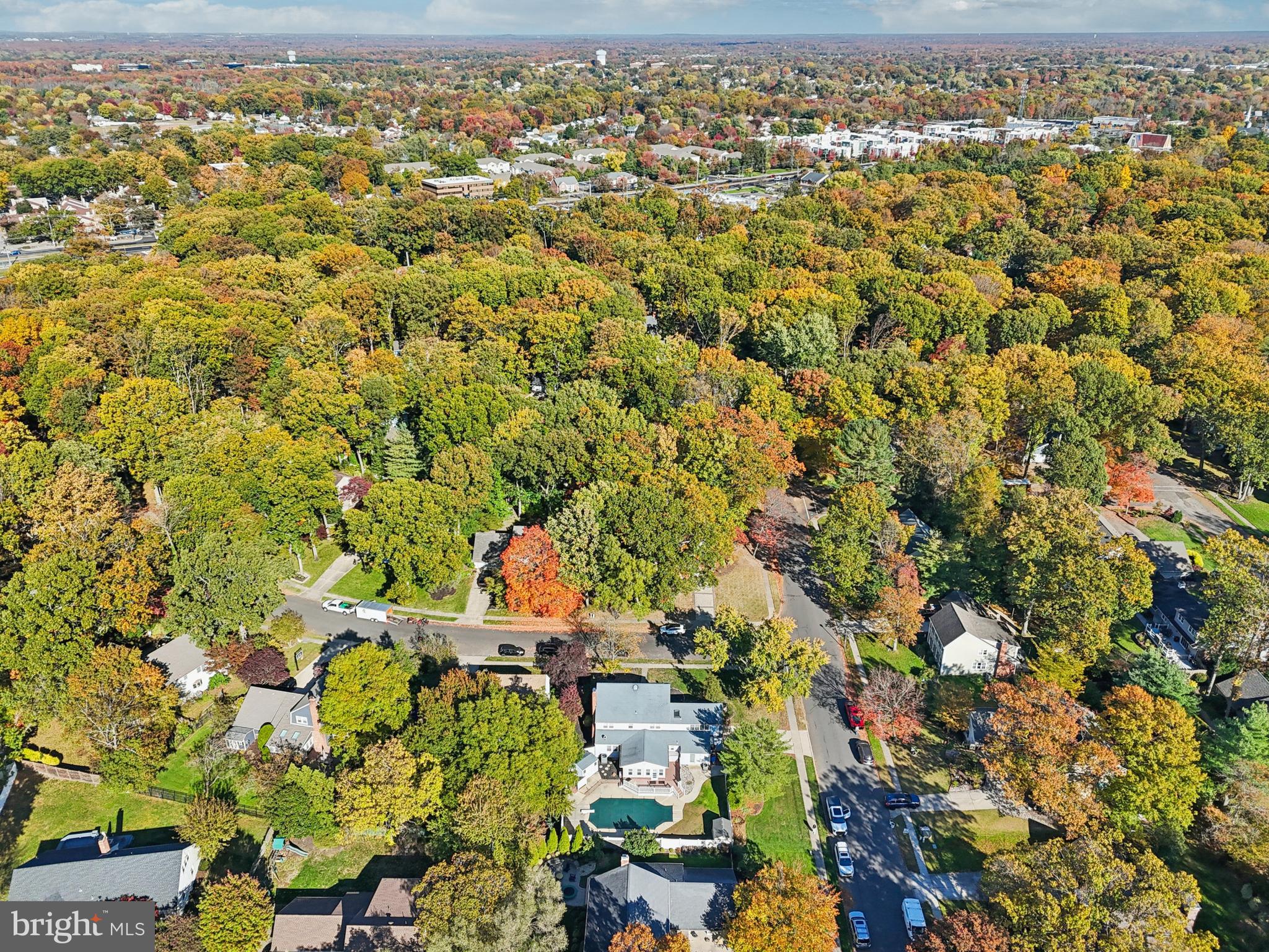 102 Partree Road Cherry Hill, NJ 08003 - Photo 78 of 87 an aerial view of residential houses with outdoor space