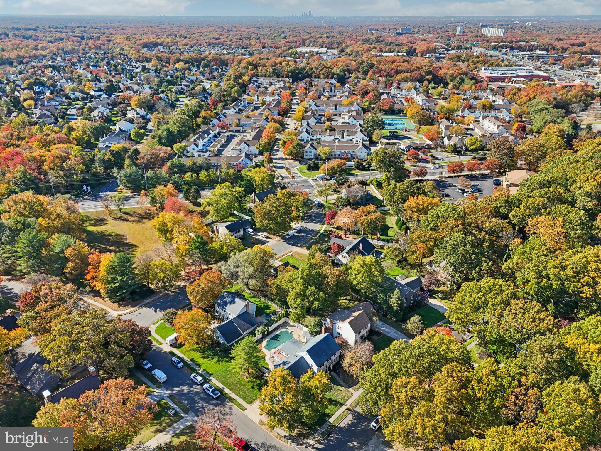 102 Partree Road Cherry Hill, NJ 08003 - Photo 80 of 87 an aerial view of residential houses with outdoor space