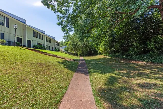 a view of entrance gate of the building
