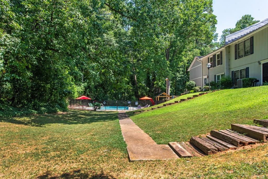 408 Sycamore Drive, Unit D Decatur, GA 30030 - Photo 35 of 63 a view of outdoor space yard and patio