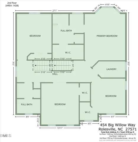 $525,000 | 454 Big Willow Way, Rolesville, NC 27571