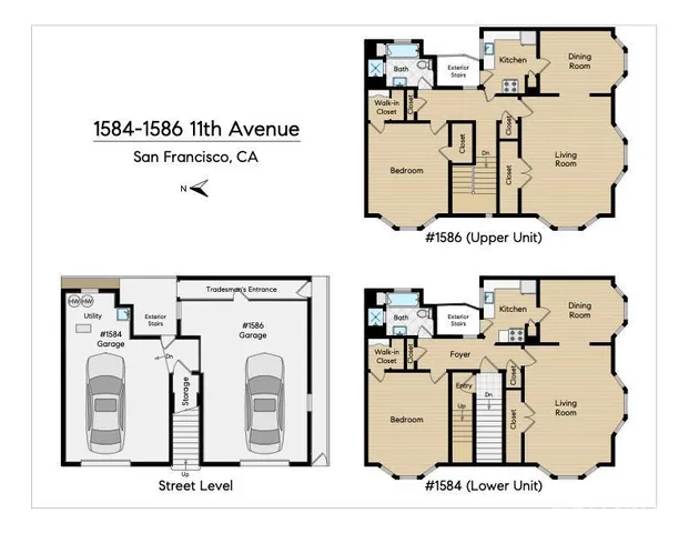 $1,350,000 | 1584-1586 11th Avenue, San Francisco, CA 94122