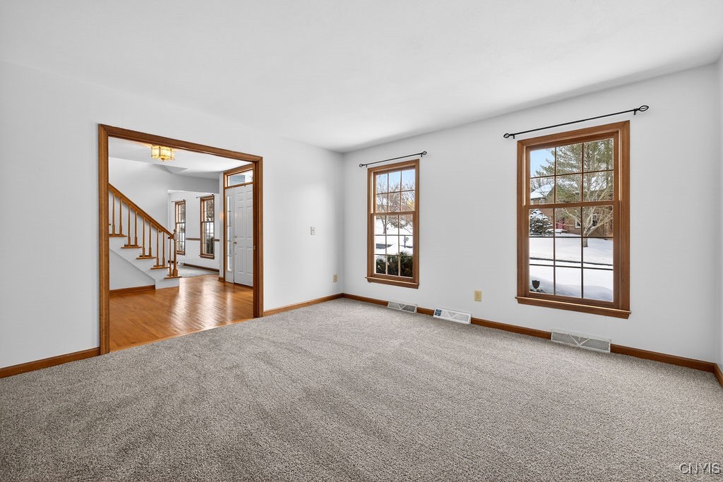 2788 Hiltonwood Road Lysander, NY 13027 - Photo 13 of 50 Large living room with new carpet and recently pai