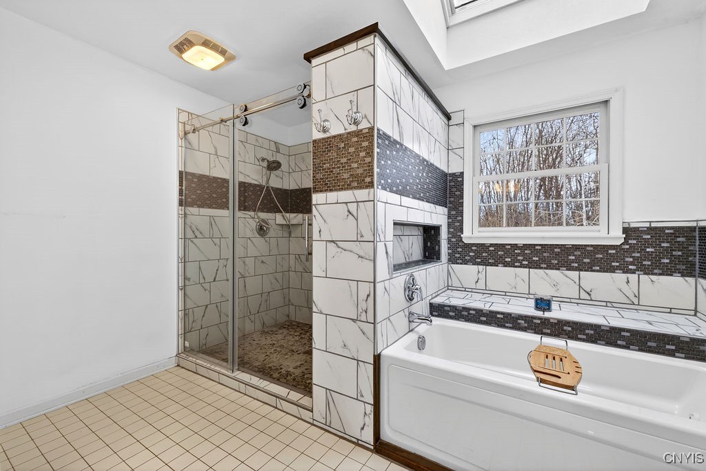 2788 Hiltonwood Road Lysander, NY 13027 - Photo 36 of 50 Beautifully updated primary bathroom- large tile s