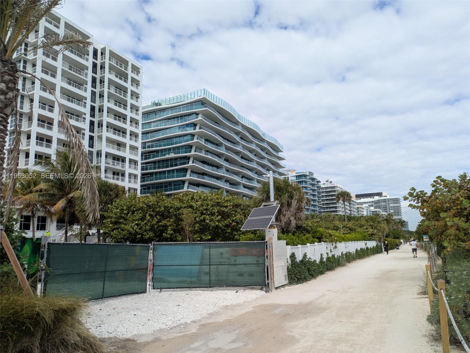 9341 Collins Avenue, Unit 503 Surfside, FL 33154 - Photo 31 of 35 a view of a backyard