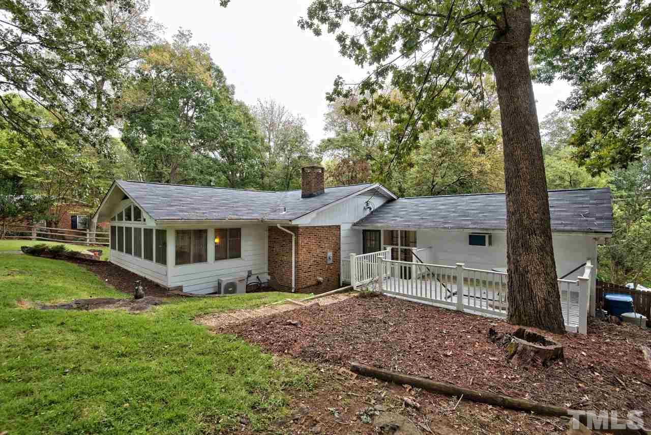 208 Latta Road Durham, NC 27712 - Photo 24 of 25 Nice backyard, deck and patio.