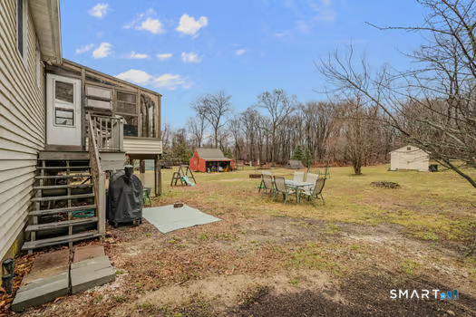 9 Thompson Road Franklin, CT 06254 - Photo 26 of 30 a view of outdoor space with seating