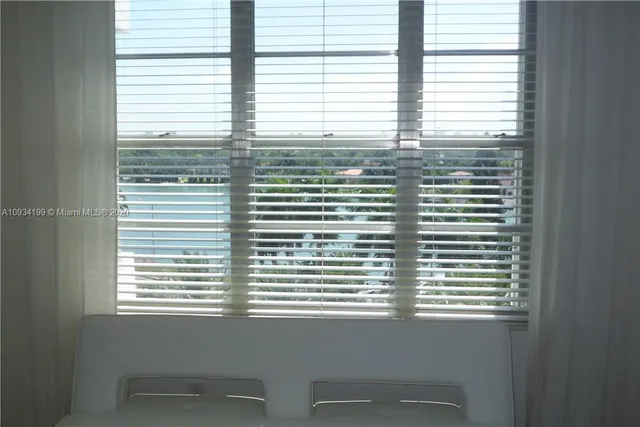 a view of a window and a window