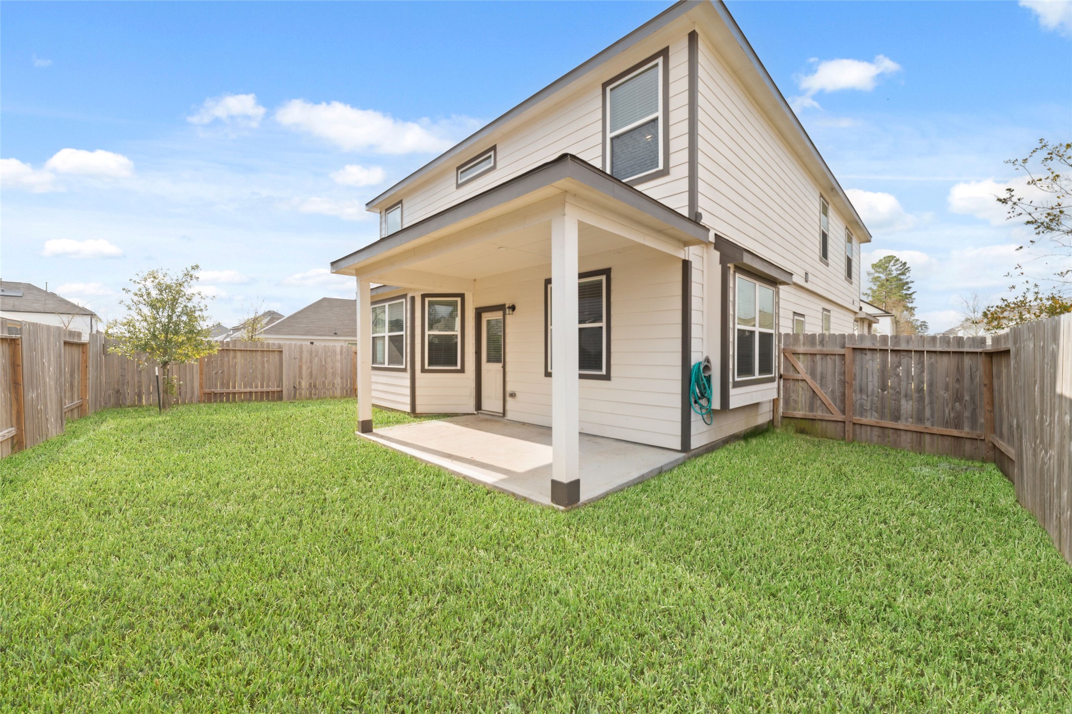 2209 Raider Drive Conroe, TX 77301 - Photo 27 of 27 a view of a house with backyard