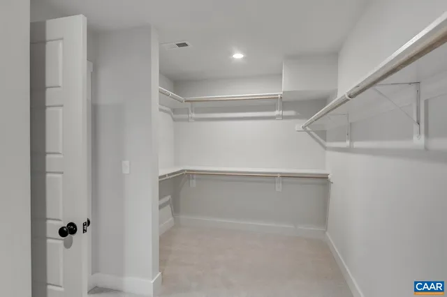 a view of walk in closet