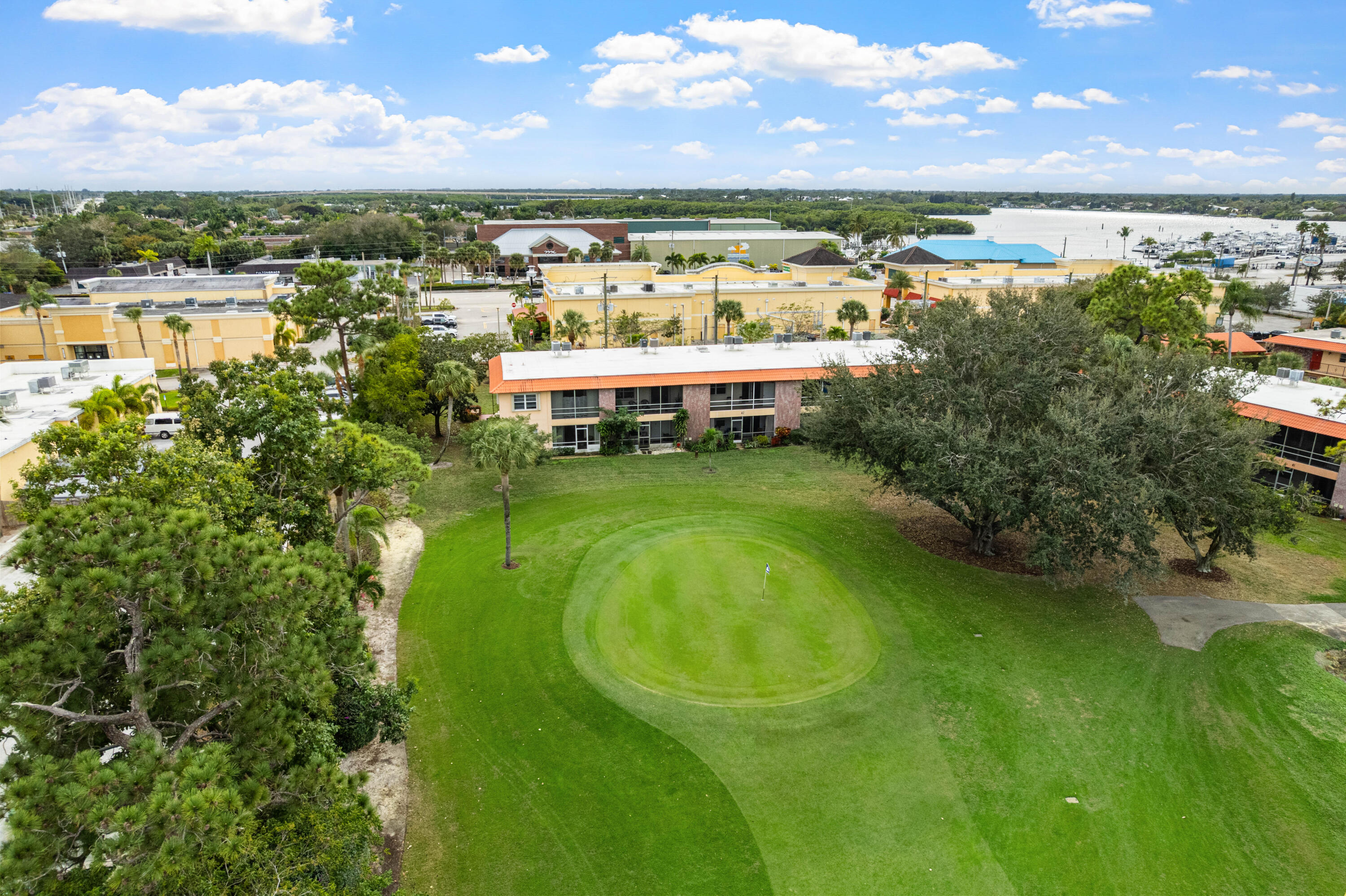 1981 Southwest Palm City Road, Unit 42H Stuart, FL 34994 - Photo 28 of 43 a view of lake with city view