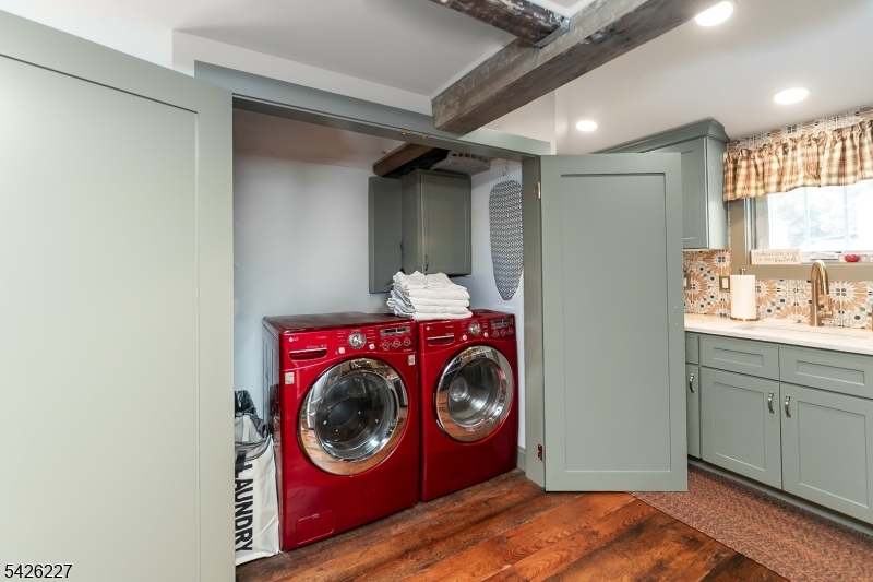 36 Main Street Flanders, NJ 07836 - Photo 12 of 49 a utility room with dryer and washer