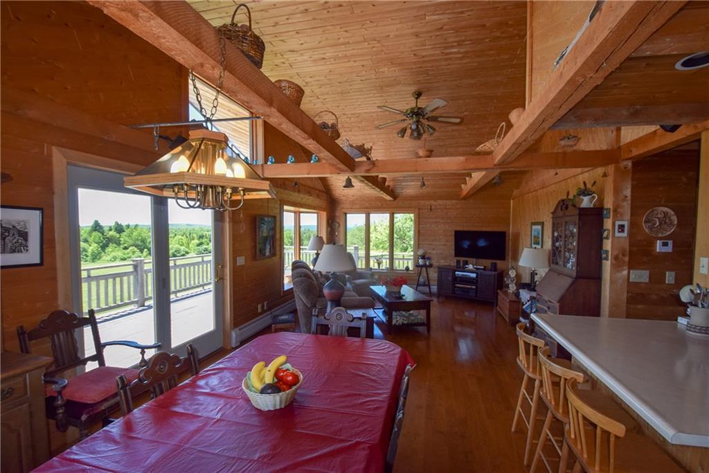 234 Retreat Road Island Falls, ME 04747 - Photo 15 of 35 The dining area & breakfast bar...