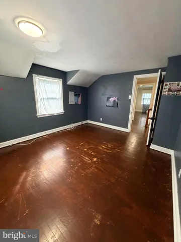 a view of a livingroom with a window