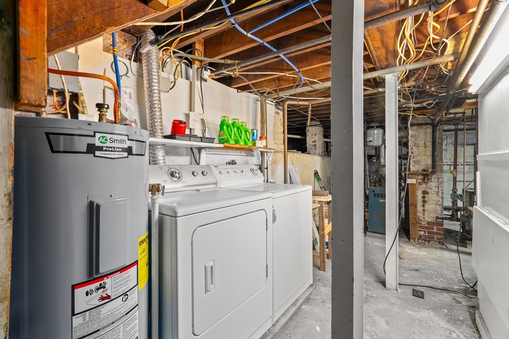 1039 South Main Street Fall River, MA 02724 - Photo 31 of 39 a utility room with dryer and washer