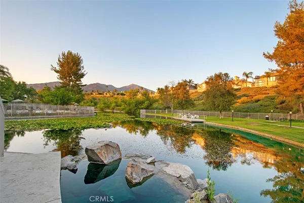 a view of a lake with a lake view