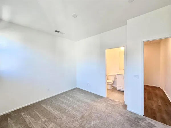 a view of empty room