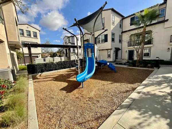 a view of a street with buildings