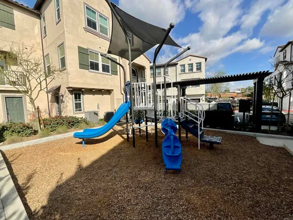 a view of a house with a park