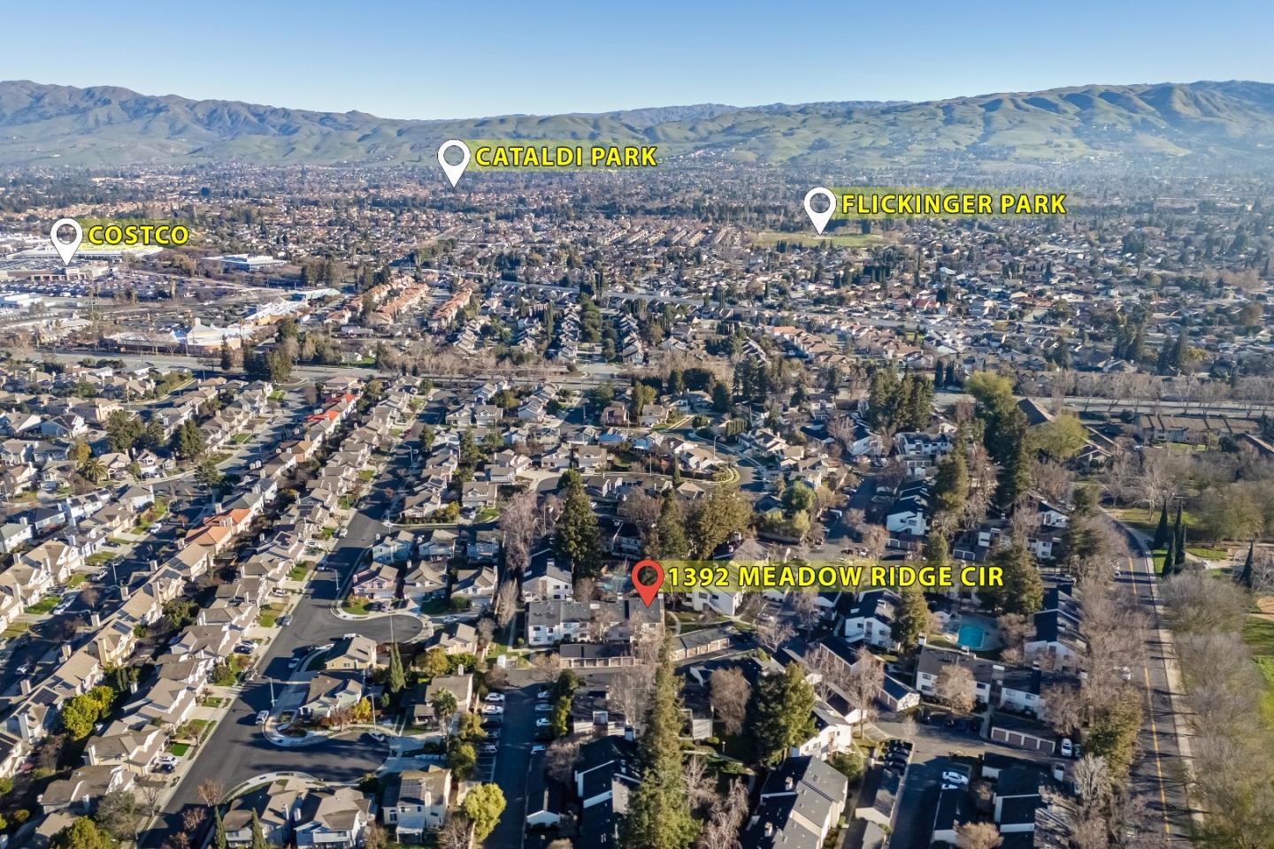 1392 Meadow Ridge Circle San Jose, CA 95131 - Photo 43 of 43 a city view