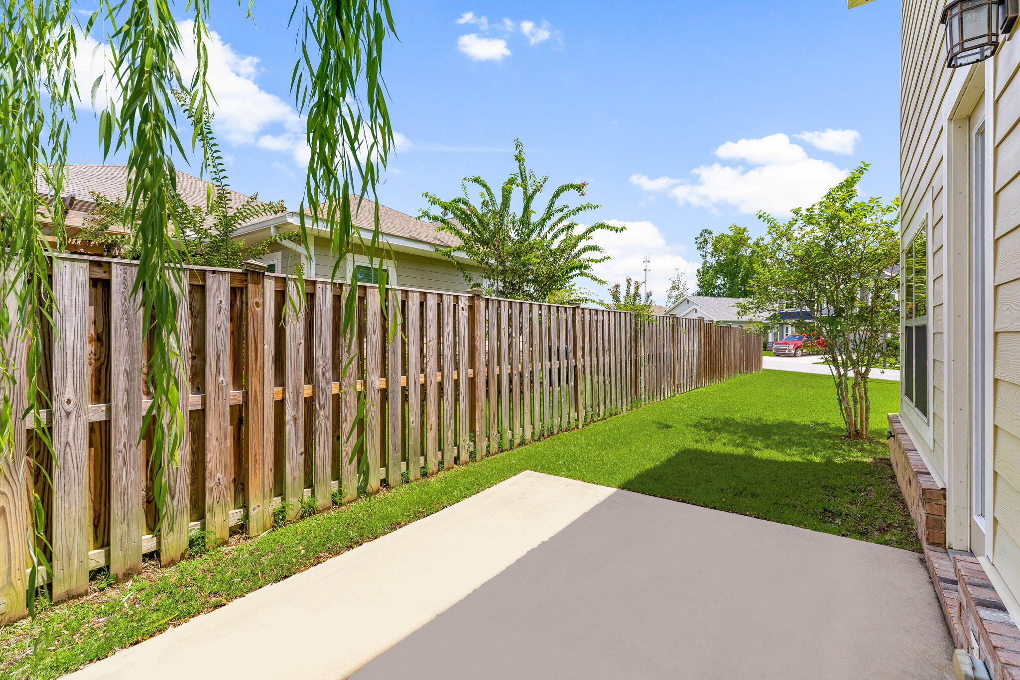 120 Brandywine Road Freeport, FL 32439 - Photo 29 of 29 a view of a entrance gate of a house and trees