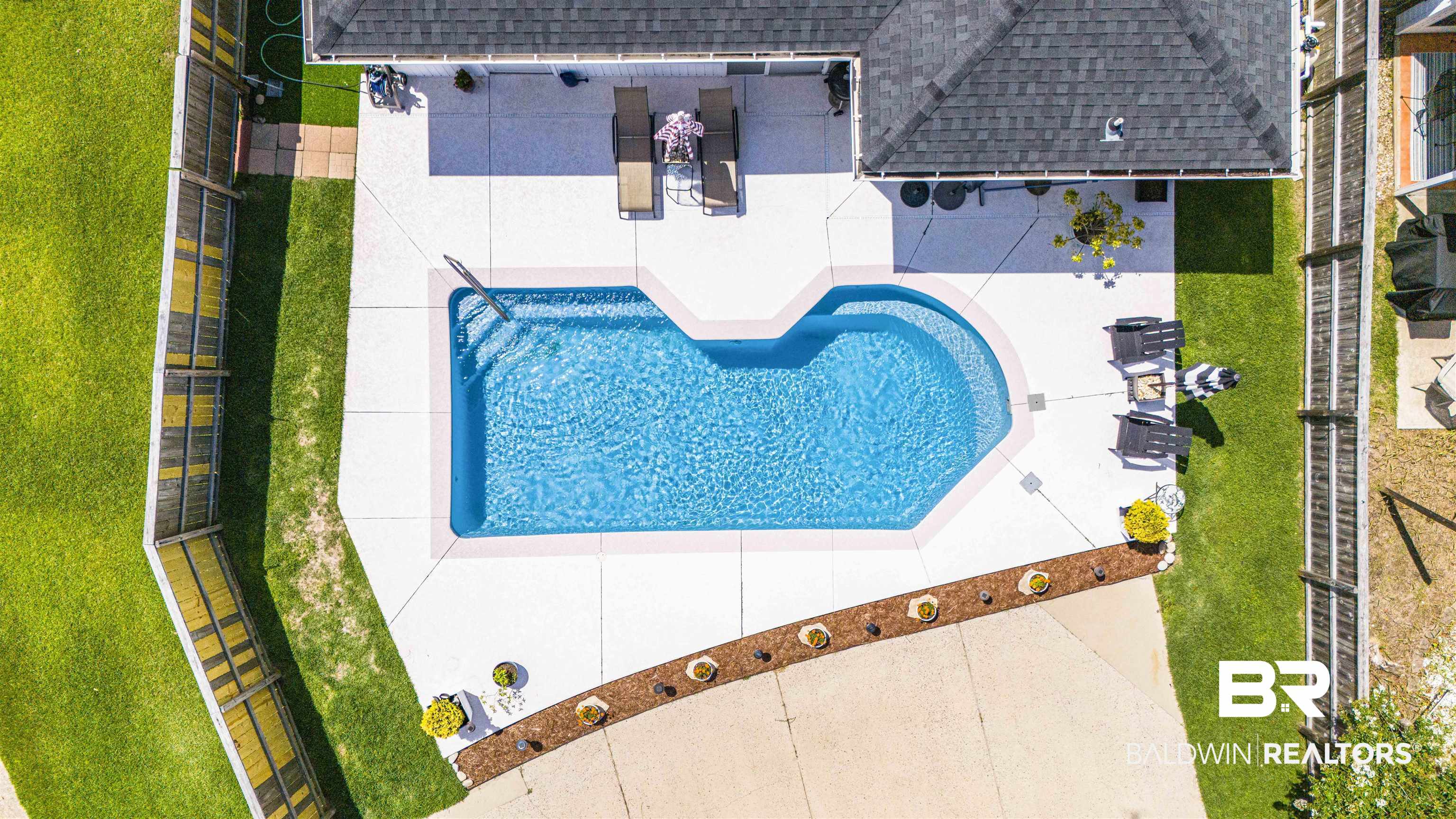 4620 Pine Boulevard Orange Beach, AL 36561 - Photo 38 of 49 View from above of property featuring a pool