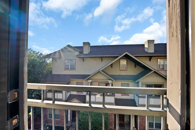 a front view of a house with windows