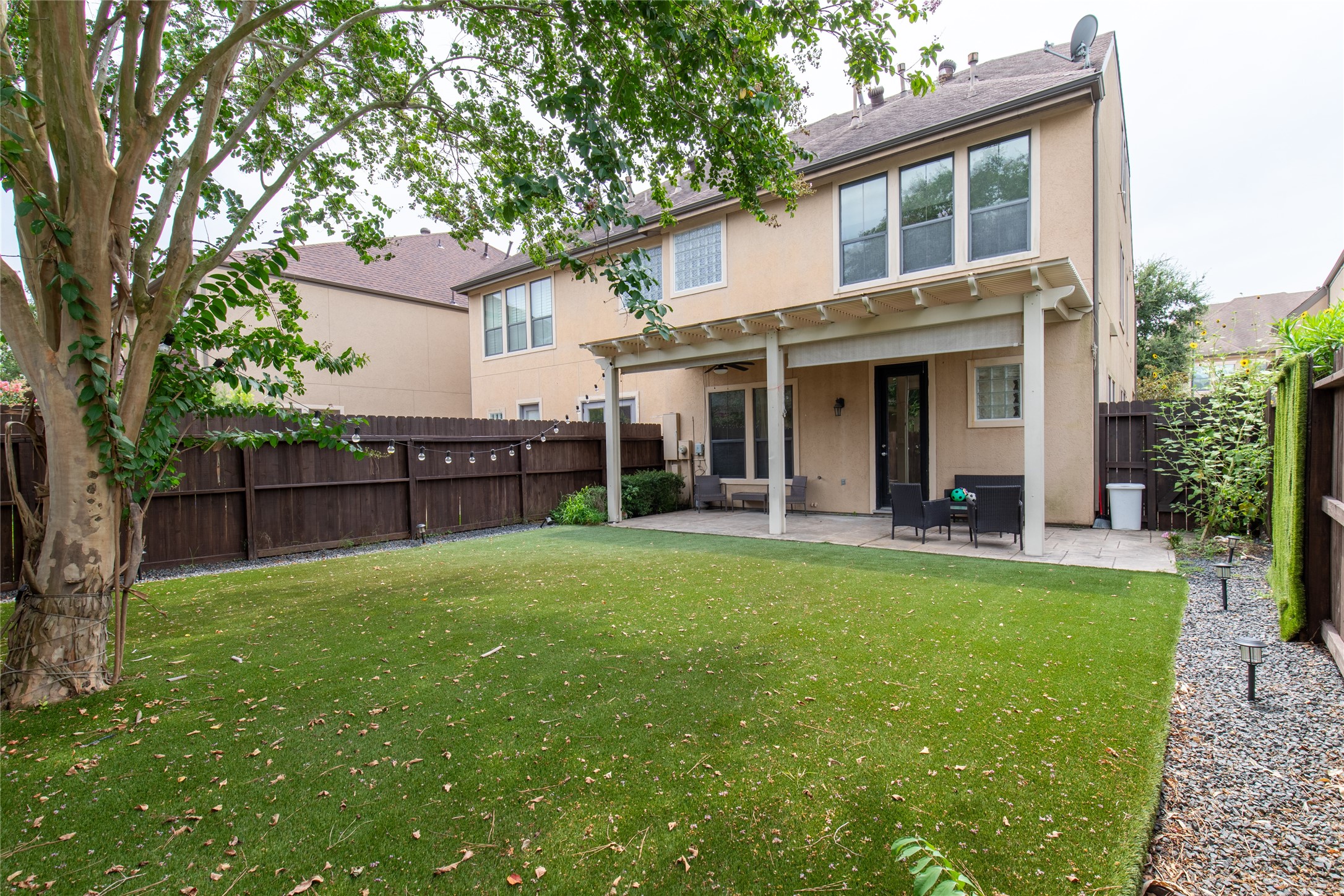 2923 Royal Oaks Crest Houston, TX 77082 - Photo 31 of 31 a view of a house with a yard and sitting area