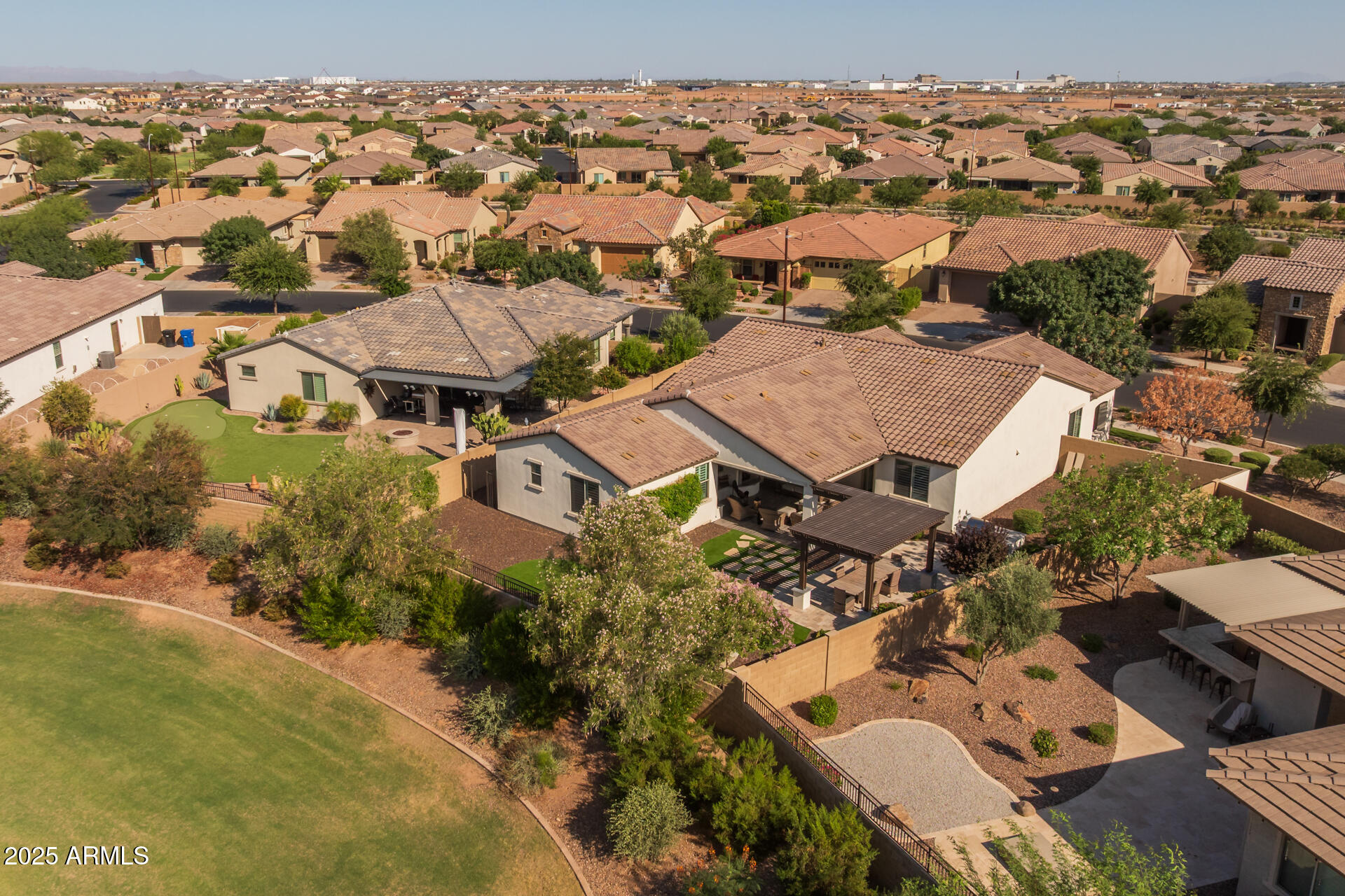 5729 South Winchester Mesa, AZ 85212 - Photo 46 of 85 55) BACK OF HOME