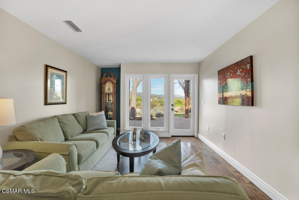 1660 San Rafael Way Camarillo, CA 93012 - Photo 20 of 63 a living room with furniture or couch and a wooden floor