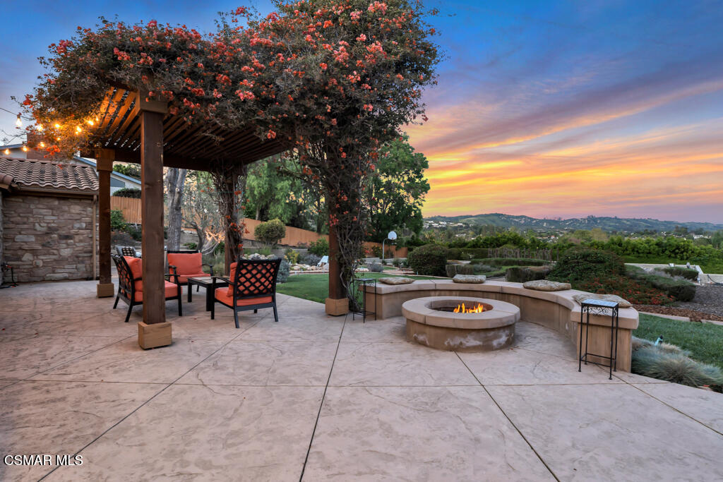 1660 San Rafael Way Camarillo, CA 93012 - Photo 3 of 63 a backyard of a house with barbeque oven table and chairs