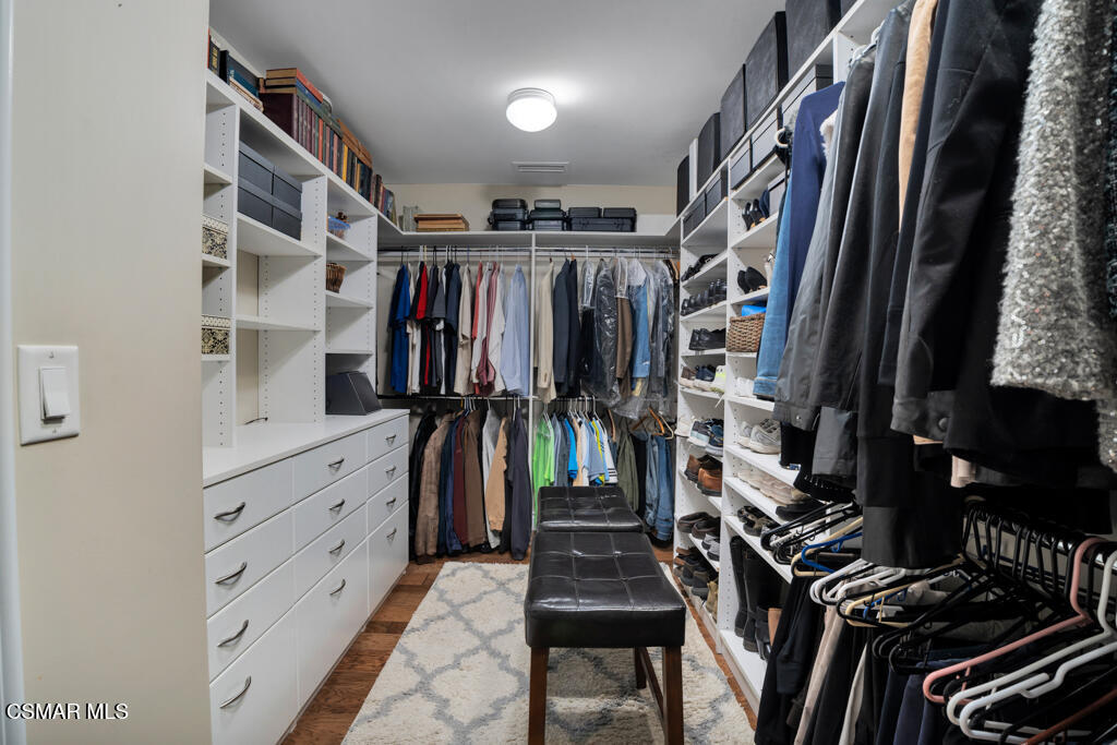 1660 San Rafael Way Camarillo, CA 93012 - Photo 35 of 63 a view of walk in closet with clothes and shoes