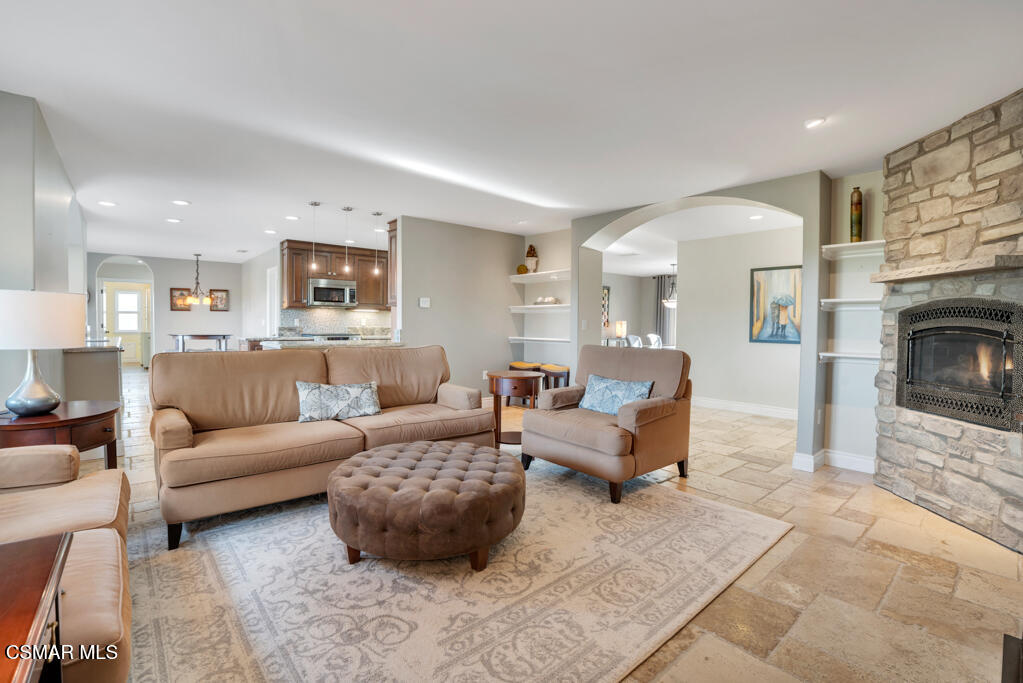 1660 San Rafael Way Camarillo, CA 93012 - Photo 5 of 63 a living room with furniture and a fireplace